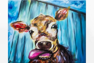 Paint Nite: Abstract Cow II